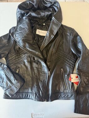 Women's Genuine Lambskin Leather Moto Jacket